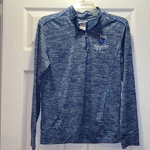 MLB Kansas City Royals youth 1/4 zip